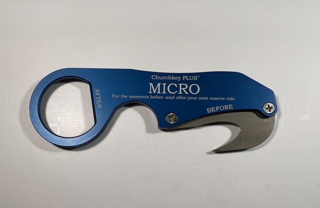 CHURCHKEY-PLUS MICRO BLUE