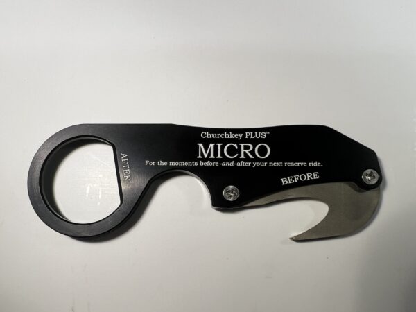 CHURCHKEY-PLUS MICRO BLACK