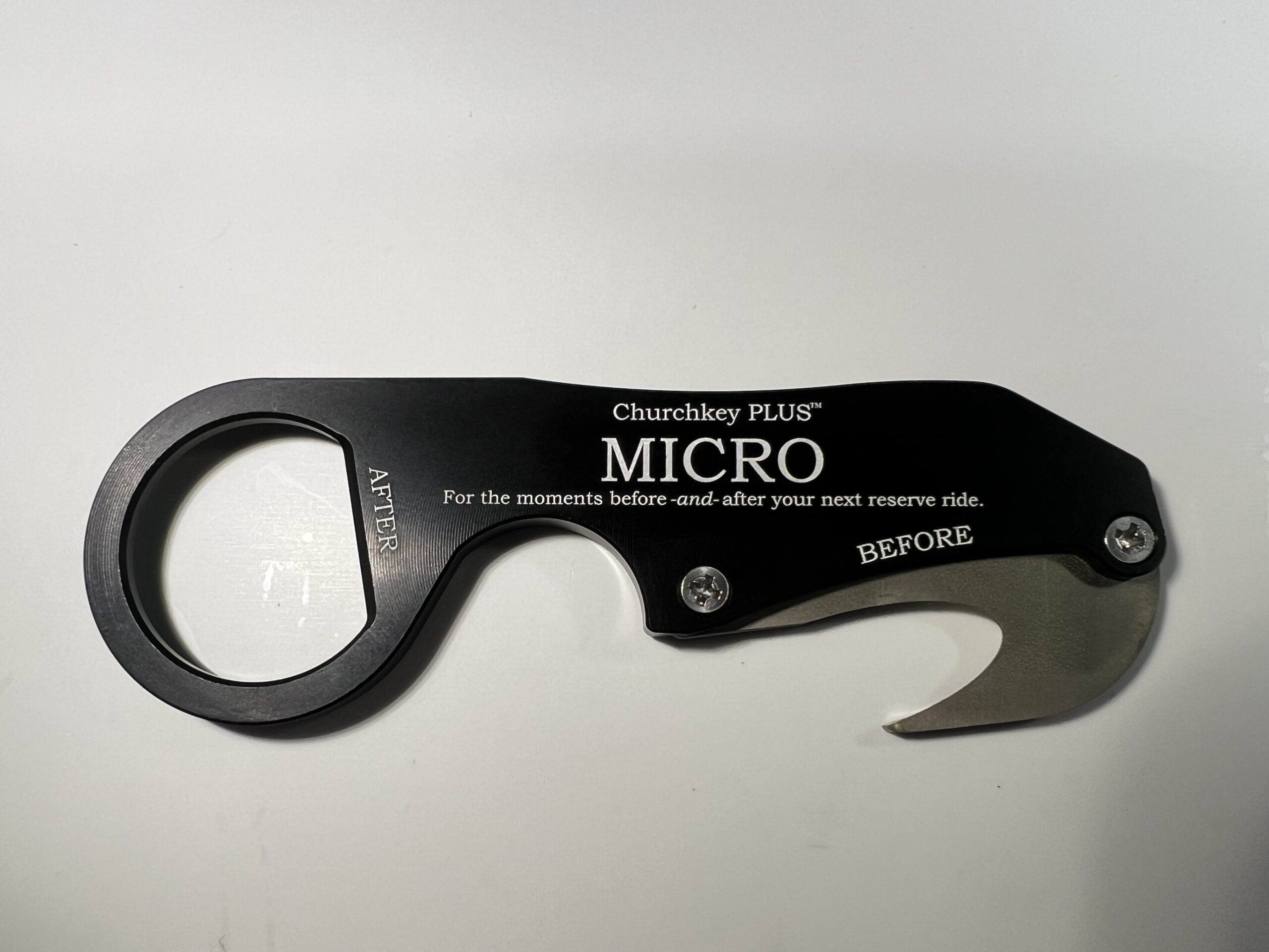 CHURCHKEY-PLUS MICRO BLACK