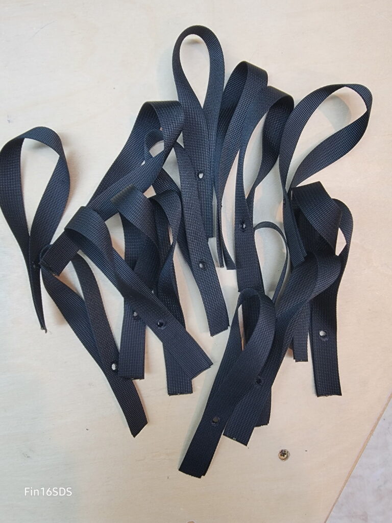 LANYARD WITH SNAP (GIRTH HITCH STYLE)